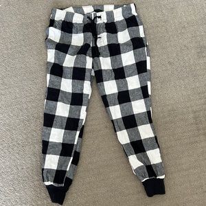 Old navy Buffalo plaid pajama joggers